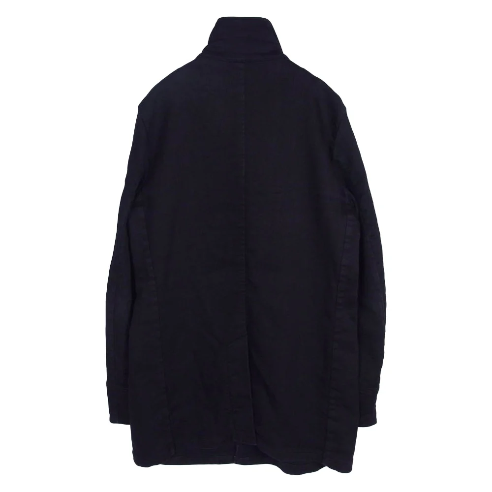 ROAR ロアー 二丁拳銃釦 比翼 スタンドカラー コート ブラック系 2【中古】 - Image 2