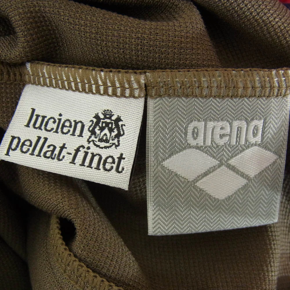 Lucien Pellat-Finet ルシアンペラフィネ × arena アリーナ トラック ジャケット ジャージ カーキ系 S【中古】 - Image 5