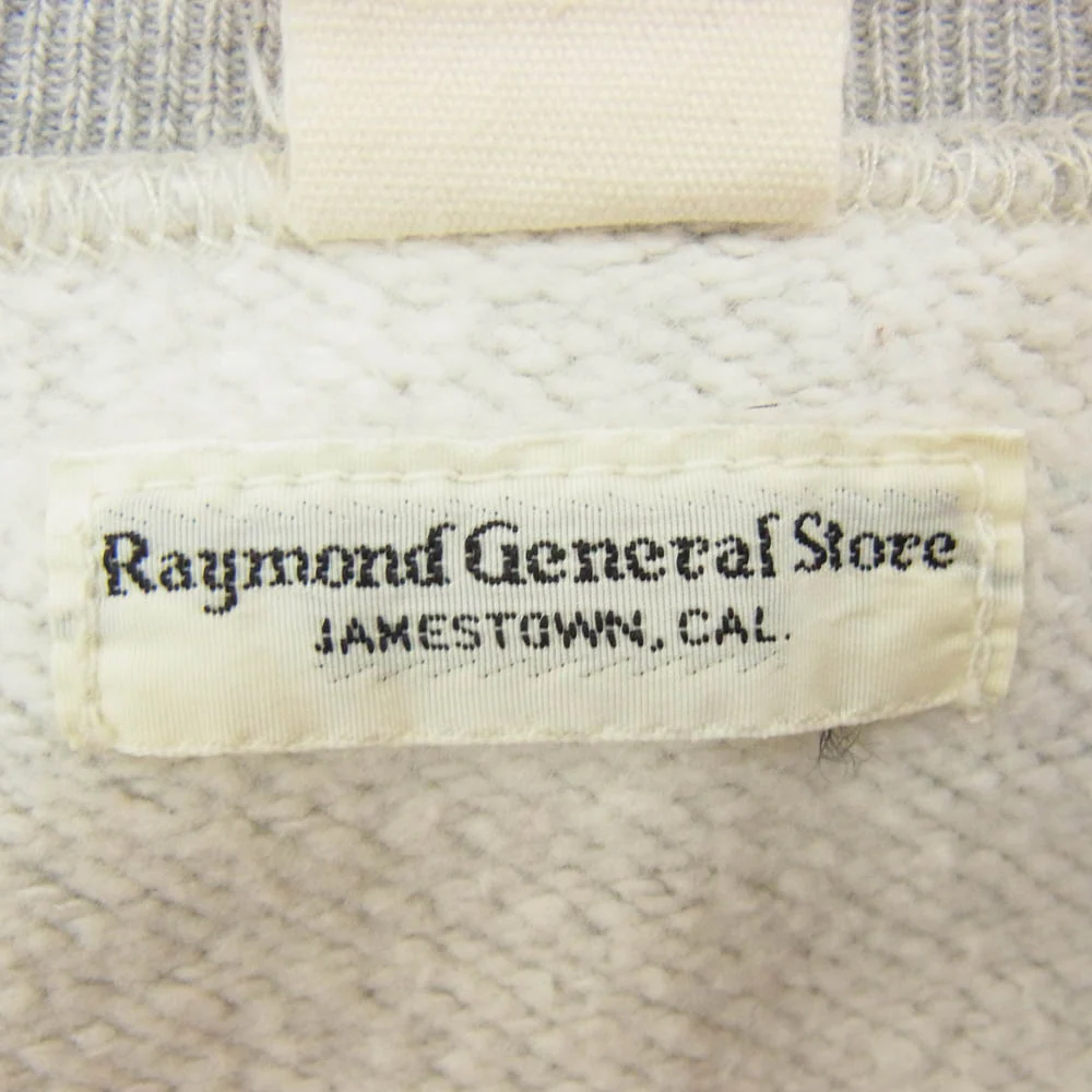 The REAL McCOY'S ザリアルマッコイズ 旧マッコイ McCOY SPORTS WEAR RAYMOND GENERAL STORE マッコイスポーツウェア 半袖 ラグラン スウェット グレー系 38【中古】 - Image 5