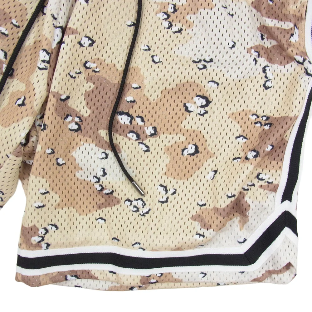 ジョンエリオット カモフラ メッシュ ショーツ ハーフ パンツ ブラウン系【中古】 - Image 5