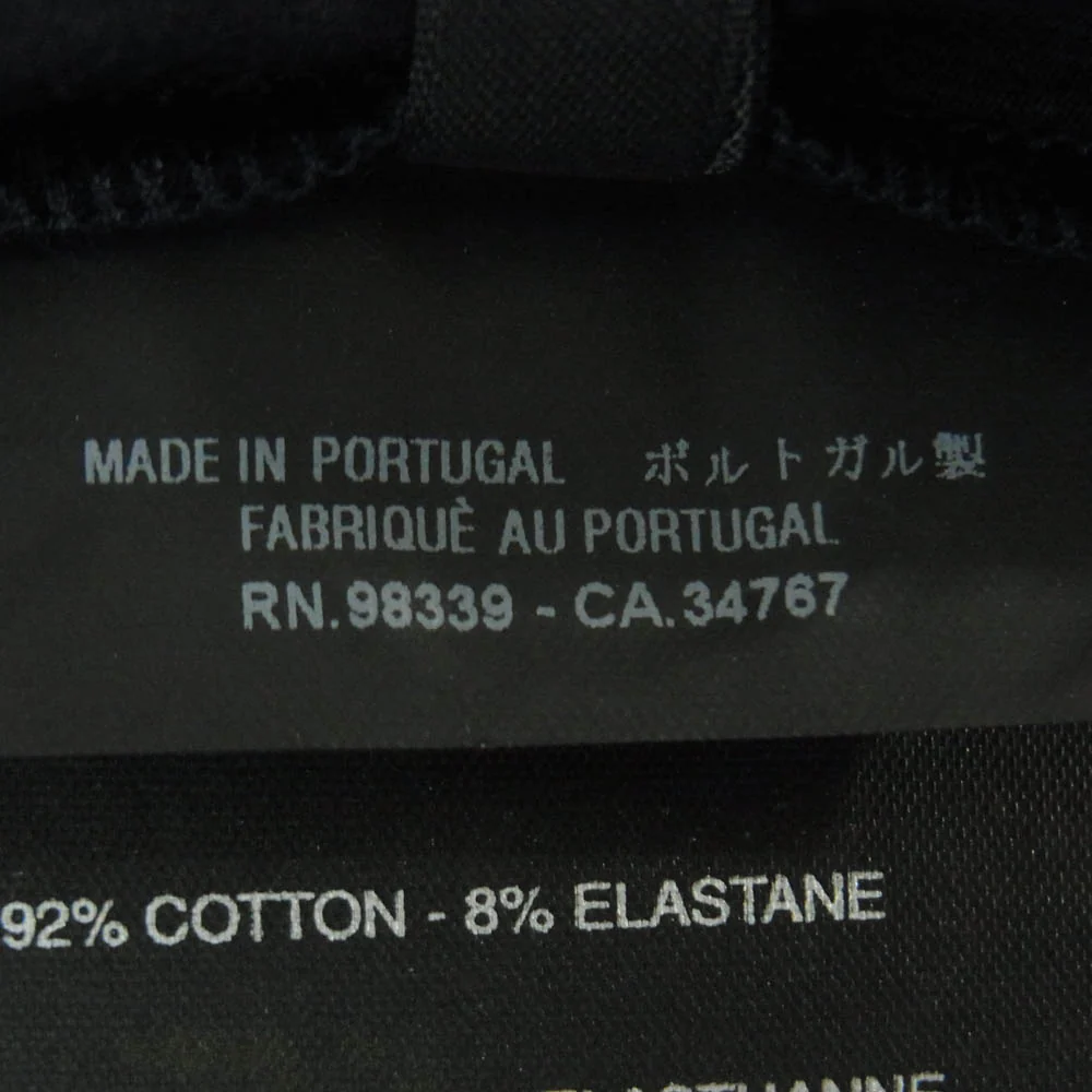 PRADA SPORTS プラダスポーツ バックジップポケット ラバーロゴ 半袖 Tシャツ ポルトガル製 ダークネイビー系 M【中古】 - Image 6