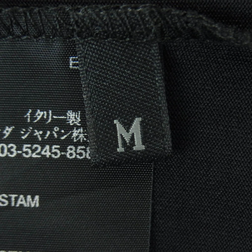 PRADA SPORTS プラダスポーツ バックジップポケット ラバーロゴ ストレッチ 半袖 Tシャツ ブラック系 M【中古】 - Image 5