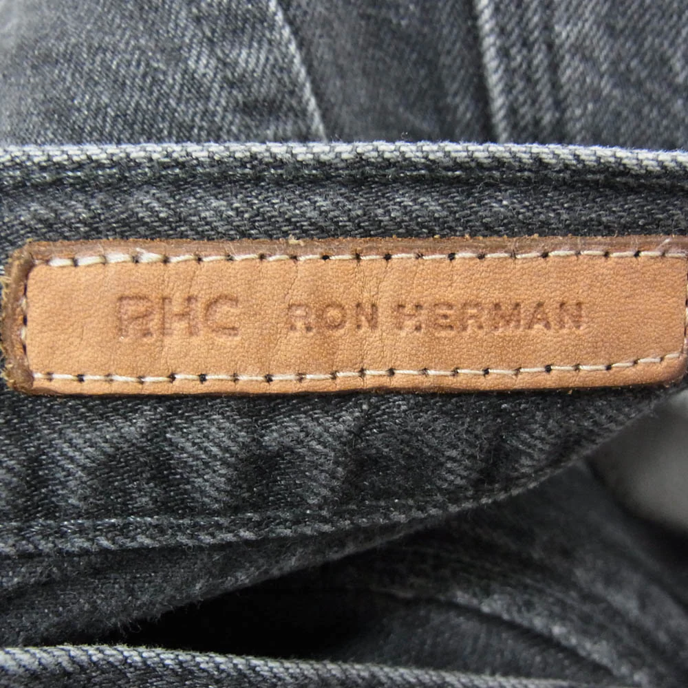 Ron Herman ロンハーマン 4120600117 アイザック デニム パンツ ブラック系 M【中古】 - Image 3