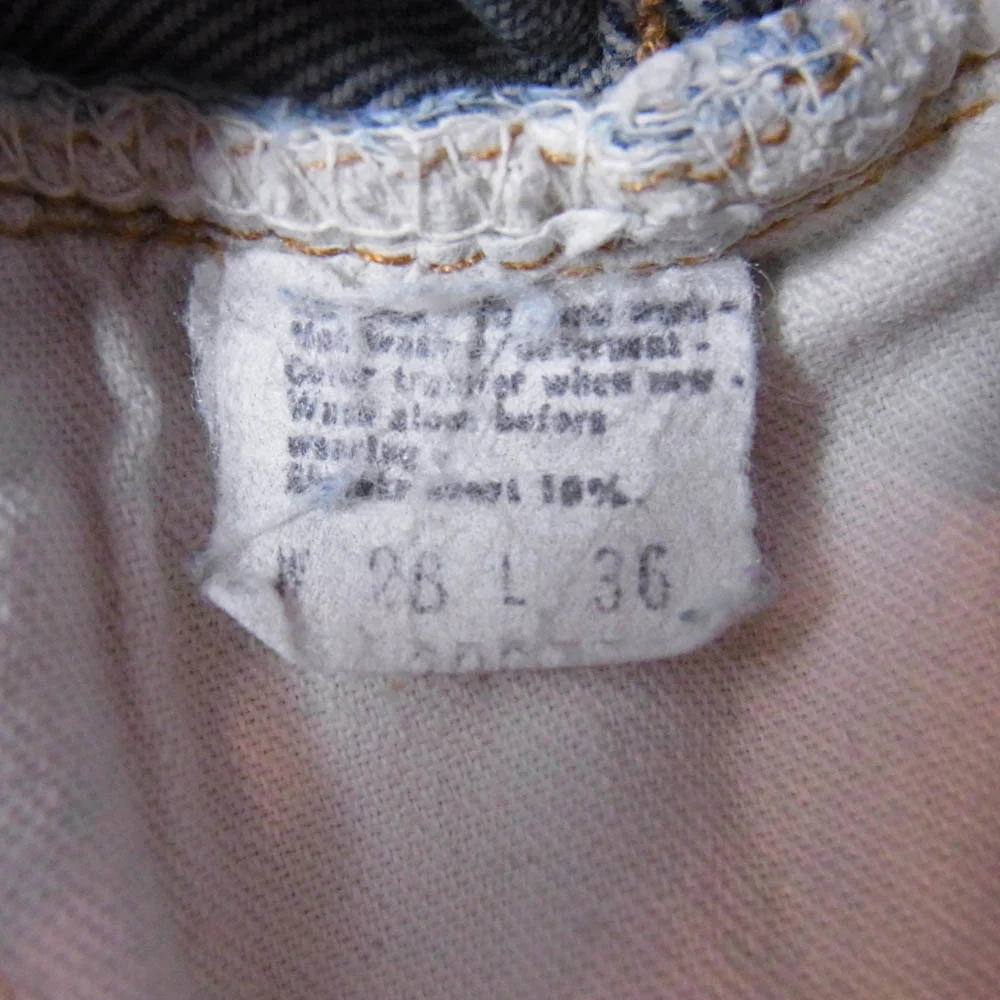 Levi's リーバイス 80s 501 赤耳 ボタン裏刻印524 デニム パンツ ライトブルー系 W28W36【中古】 - Image 4