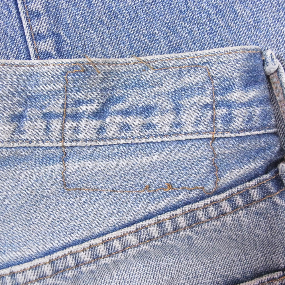 Levi's リーバイス 80s 501 赤耳 ボタン裏刻印524 デニム パンツ ライトブルー系 W28W36【中古】 - Image 5