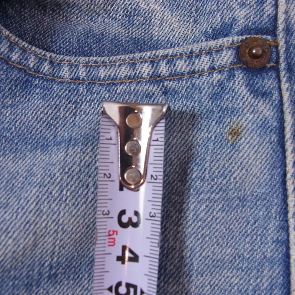 Levi's リーバイス 80s 501 赤耳 ボタン裏刻印524 デニム パンツ ライトブルー系 W28W36【中古】 - Image 8