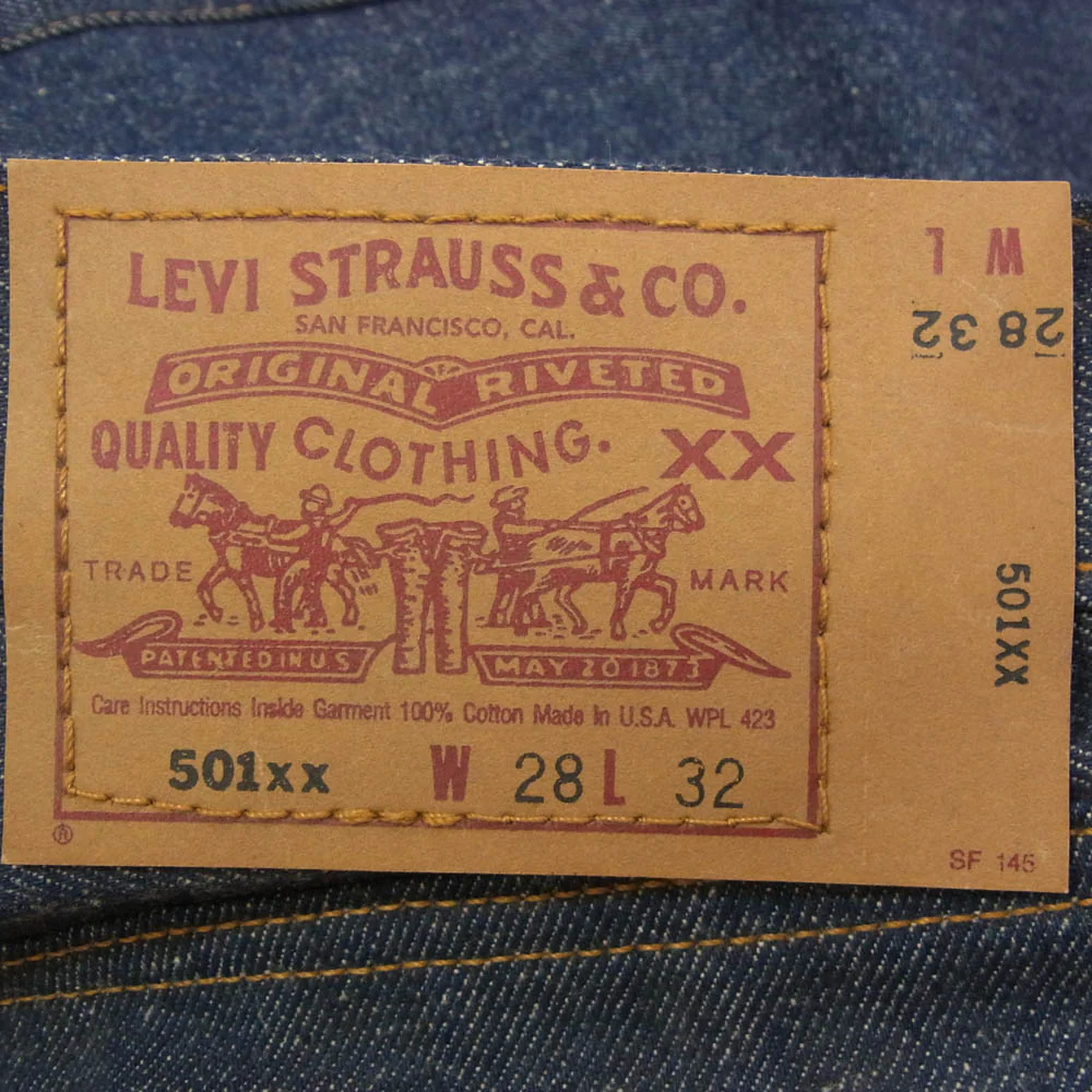 Levi's リーバイス USA製 90s 97年製 501 デニム パンツ インディゴブルー系 28【中古】 - Image 3