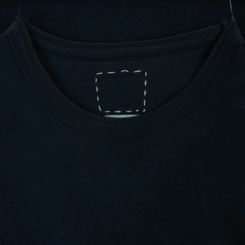 VISVIM ビズビム クルーネック Tシャツ 半袖 カットソー 日本製 ダークネイビー系 1【中古】 - Image 3