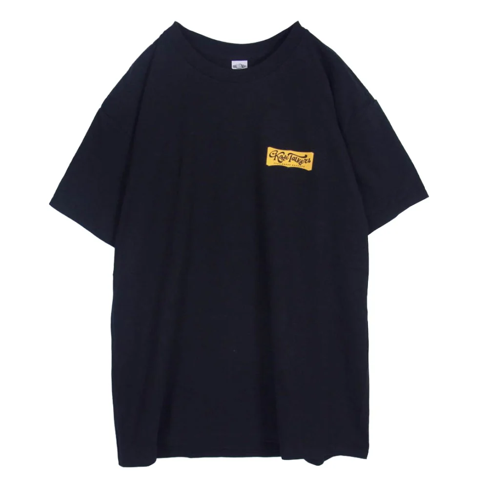 CHALLENGER チャレンジャー CLG-TS 023-020 KODE TALKERS 2023 TOUR TEE コードトーカーズ 半袖 ツアーTシャツ ブラック系 L【中古】
