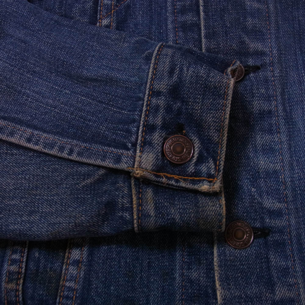 Levi's リーバイス Vintage ヴィンテージ 70505 4TH ボタン裏刻印52 ケアタグ DENIM JACKET デニムジャケット インディゴブルー系 不明【中古】 - Image 4