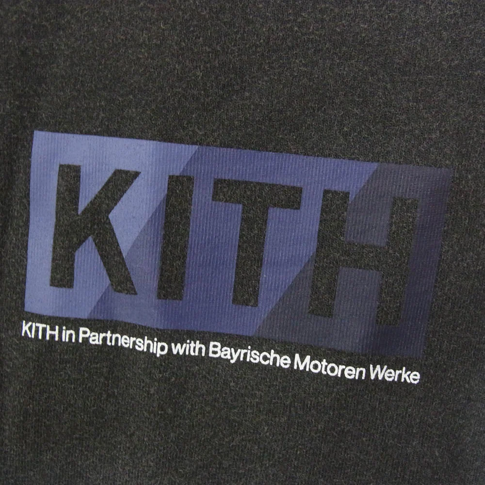 KITH キス 24AW KMH033030 × BMW ビーエムダブリュー Technoviolet Vintage Tee ヴィンテージ加工 ロゴプリント Tシャツ 半袖カットソー ブラック系 M【新古品】【未使用】【中古】 - Image 7