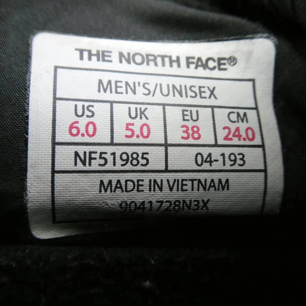 THE NORTH FACE ノースフェイス NF51985 NSE TRACTION LITE MOC IV ヌプシ トラクション ライト モック ブーツ シューズ ブラック系 24cm【中古】 - Image 7