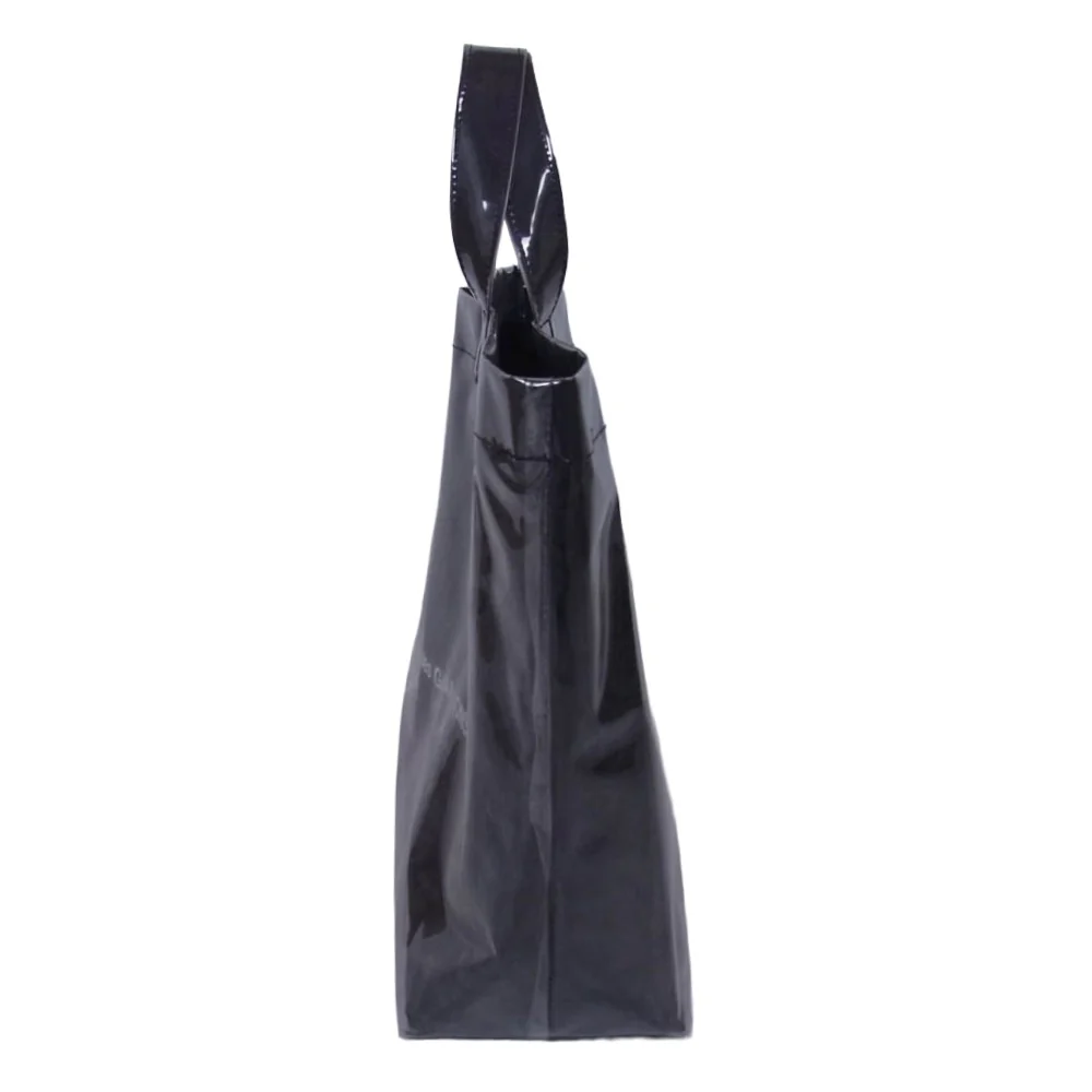 COMME des GARCONS コムデギャルソン OD-K211 クラフトペーパーバッグ PVC トート トートバッグ ブラック系【中古】 - Image 3