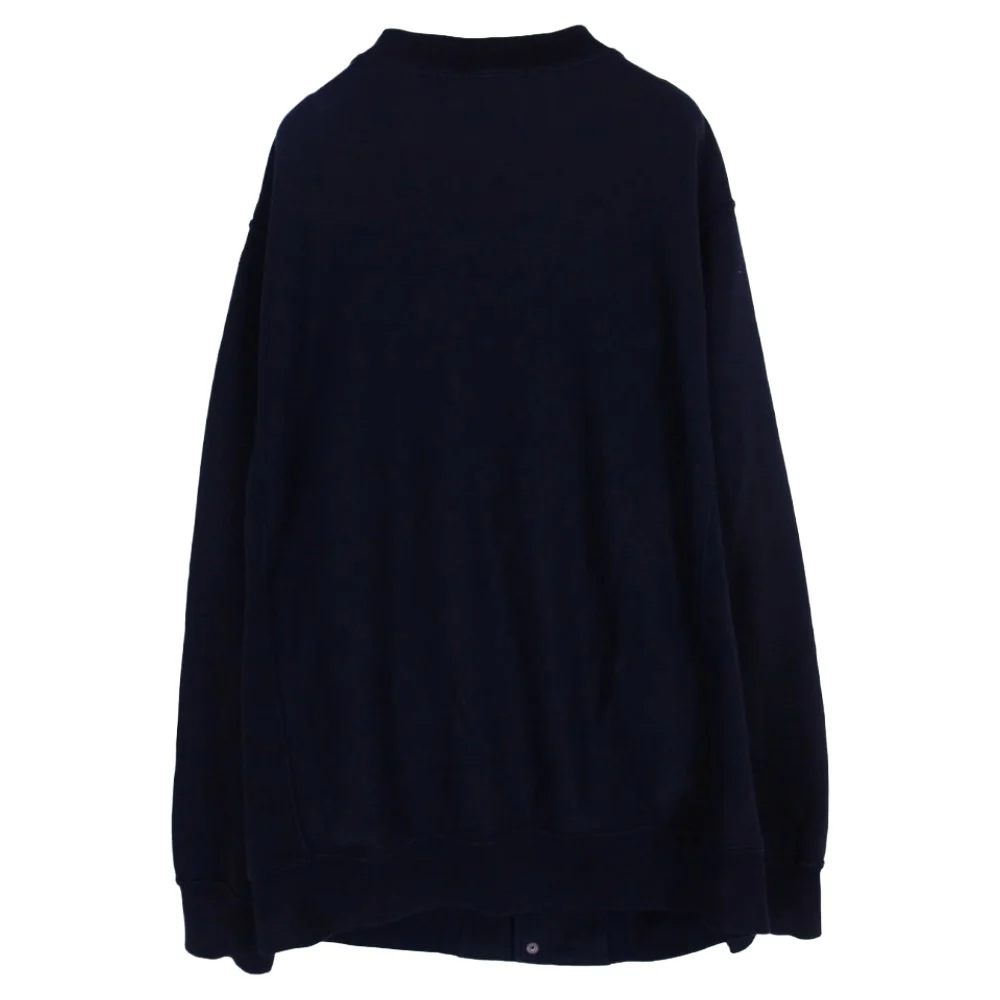 Champion チャンピオン C8-N016R リバースウィーブ スウェット スナップジャケット ブルゾン ダークネイビー系 L【中古】 - Image 2