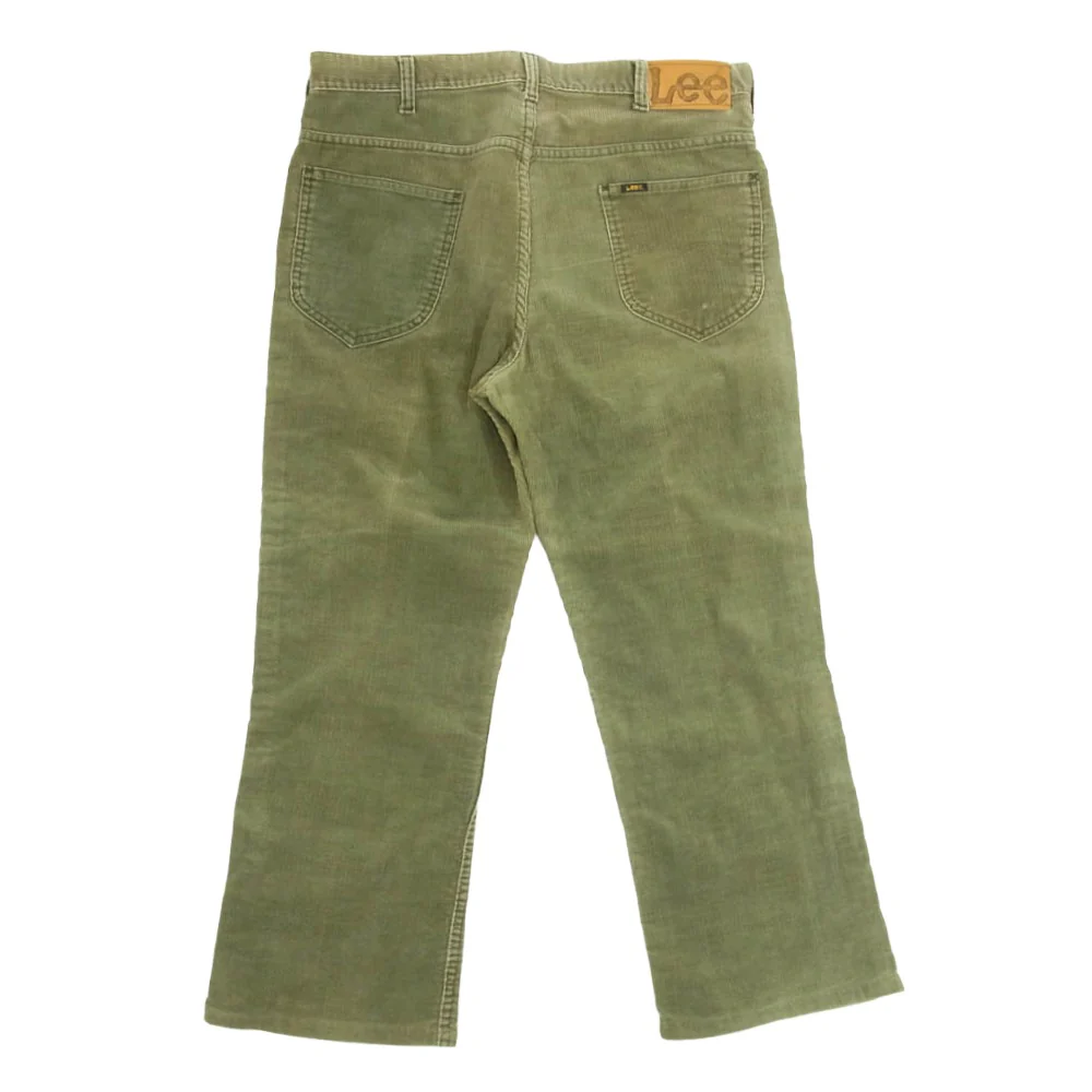Lee リー Vintage ヴィンテージ 70s?80s 42TALON コーデュロイ パンツ カーキ系 サイズ表記無【中古】 - Image 2