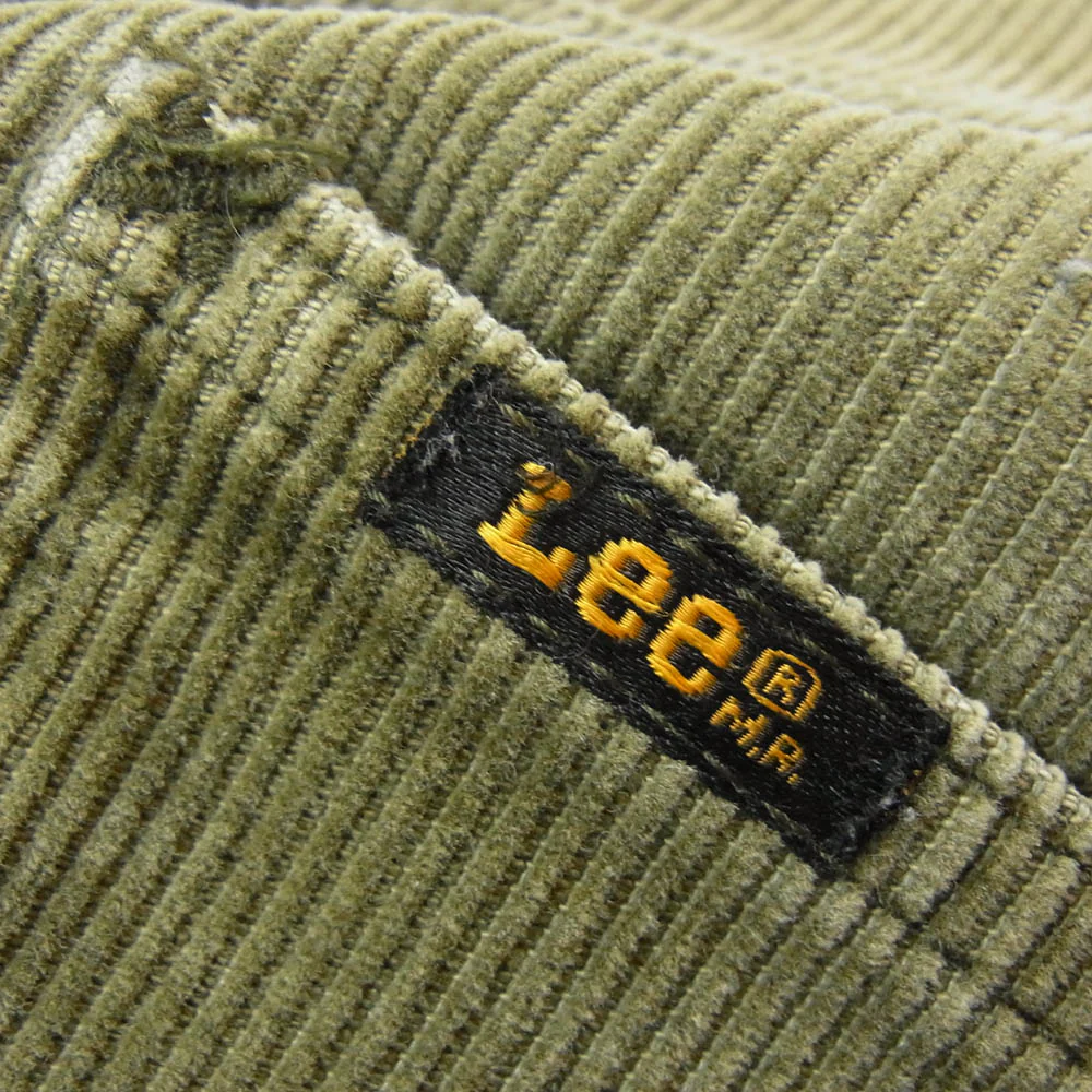Lee リー Vintage ヴィンテージ 70s?80s 42TALON コーデュロイ パンツ カーキ系 サイズ表記無【中古】 - Image 4