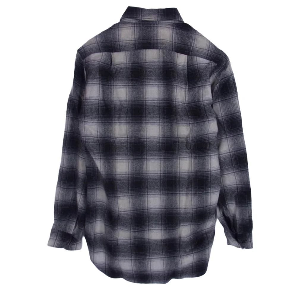 PENDLETON ペンドルトン Vintage ヴィンテージ 70s ウール 長袖 チェック シャツ ブラック系 S【中古】 - Image 2