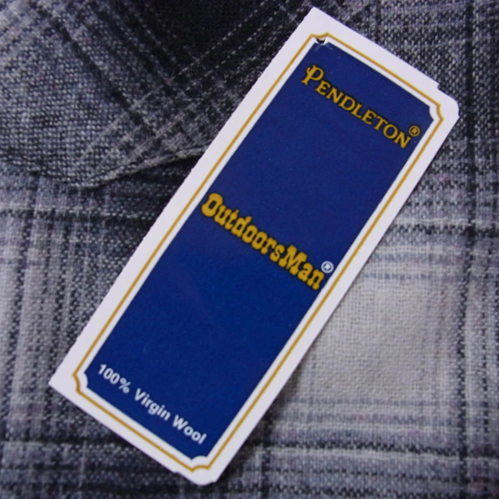 PENDLETON ペンドルトン Vintage ヴィンテージ 70s ウール 長袖 チェック シャツ ブラック系 S【中古】 - Image 7