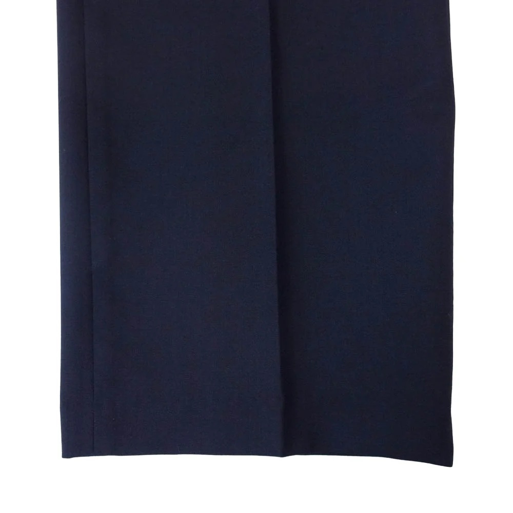 MAISON MARGIELA メゾンマルジェラ 18AW S50KA0428 14ライン ボタンフライ スラックス パンツ ネイビー系 165/68A【中古】 - Image 5