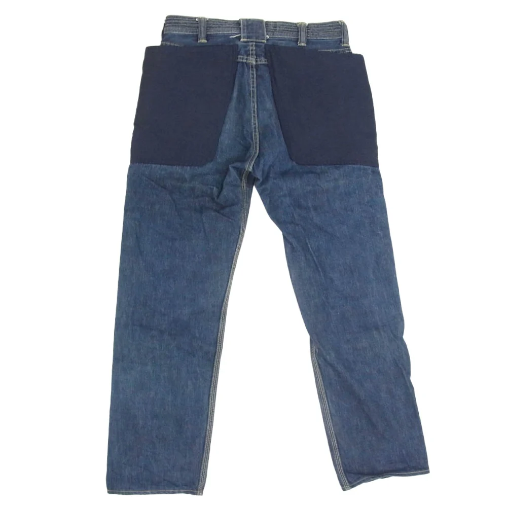 SASAFRAS ササフラス Fall Leaf Sprayer Pants フォールリーフ スプレイヤー デニムパンツ S インディゴブルー系 S【中古】 - Image 2
