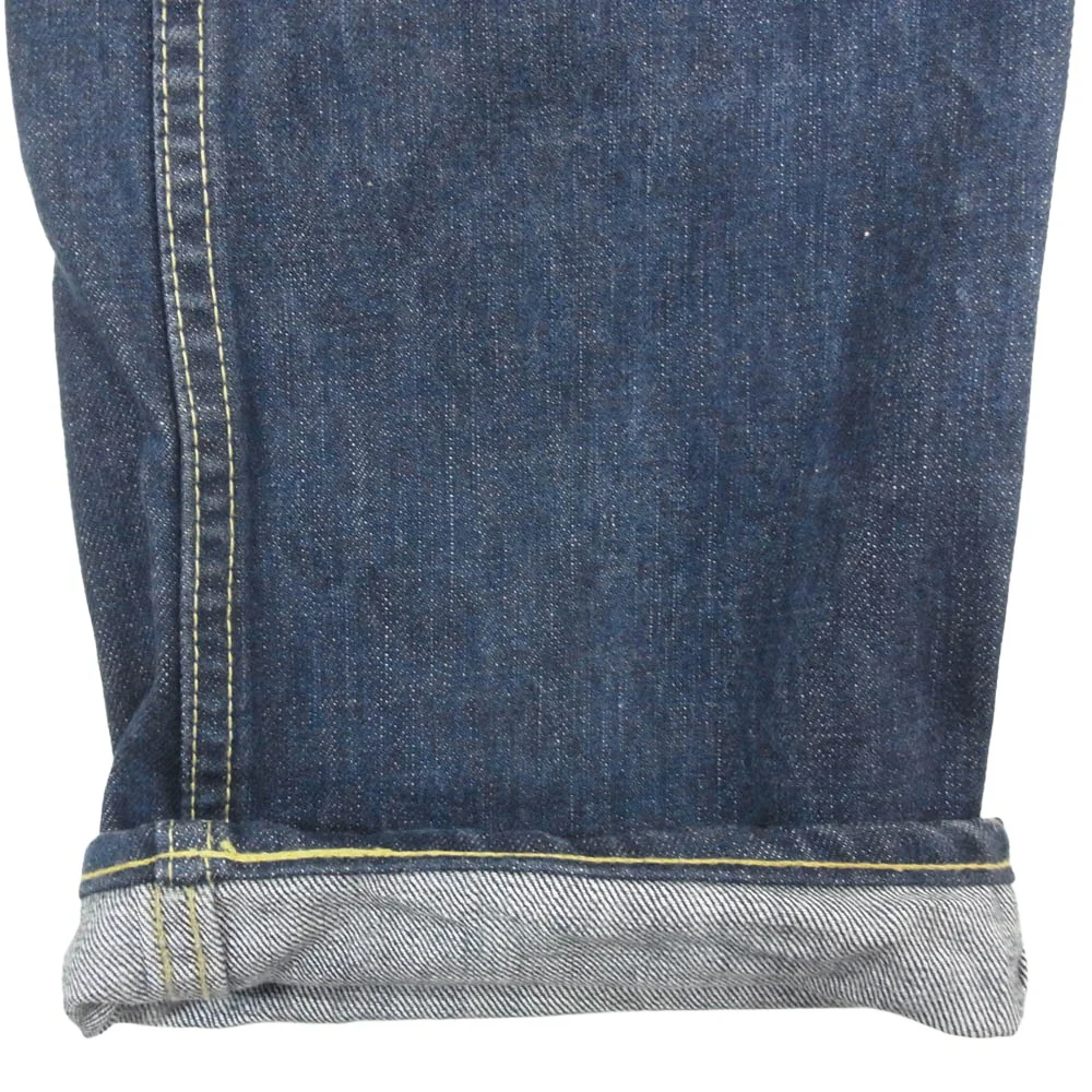 SASAFRAS ササフラス Fall Leaf Sprayer Pants フォールリーフ スプレイヤー デニムパンツ S インディゴブルー系 S【中古】 - Image 5