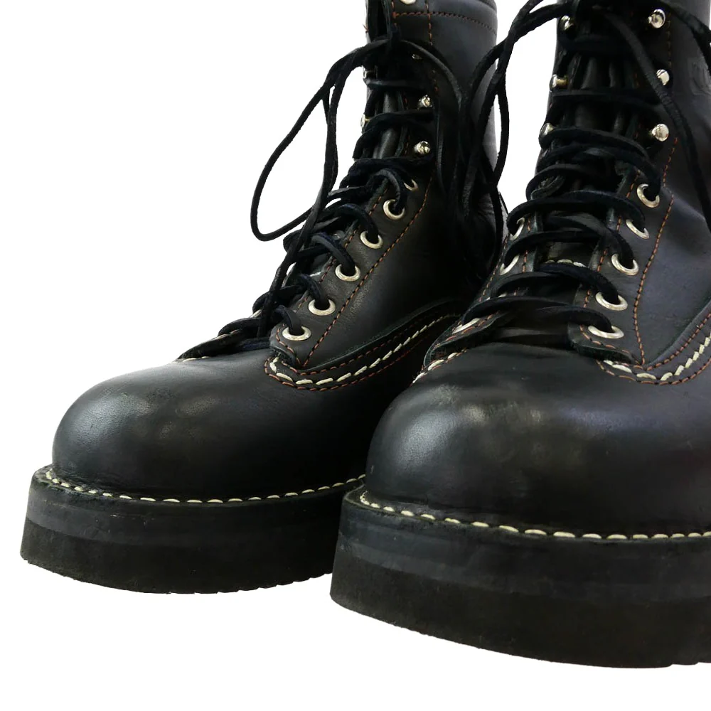 WESCO ウエスコ BK1081010 Custom Jobmaster カスタム ジョブマスター レースアップ レザーブーツ ブラック系 8E【中古】 - Image 4