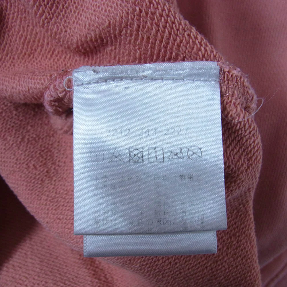 サタデーズ ニューヨークシティ 3212-343-2227 LOGO SWEAT ロゴプリント クルー スウェット ピンク系 L【中古】 - Image 6