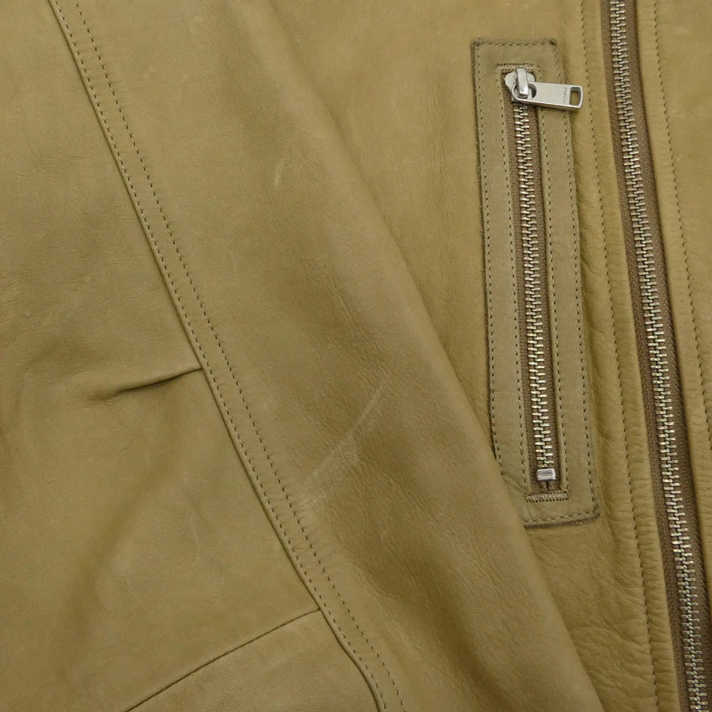 nonnative ノンネイティブ MN-J3610 RIDER BLOUSON COW LEATHER カウレザー ライダース ジャケット イエロー系 2【中古】 - Image 7