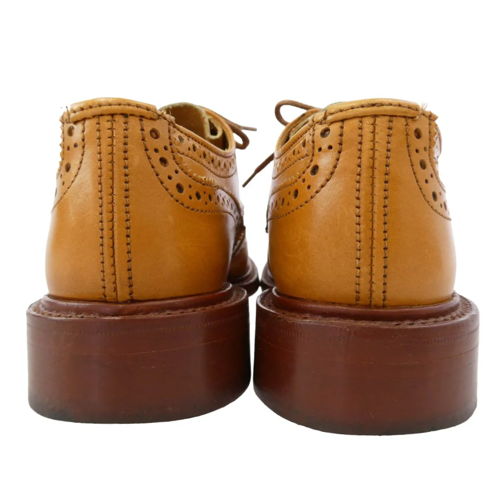 Tricker's ããªãã«ãŒãº L5633 BOURTON ããŒãã³ ãŠã€ã³ã°ããã ã·ã¥ãŒãº ã¬ã¶ãŒãœãŒã« ãšã€ã³ã³ ã¬ãã£ãŒã¹ ã©ã€ããã©ãŠã³ç³» 3.5-4ãäžå€ã - Image 3