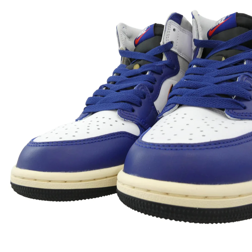 NIKE ナイキ DZ5485-100 Air Jordan 1 High OG Rare Air エアジョーダン1 ハイ OG レアエア スニーカー ブルー系 ホワイト系 27.5cm【美品】【中古】 - Image 4