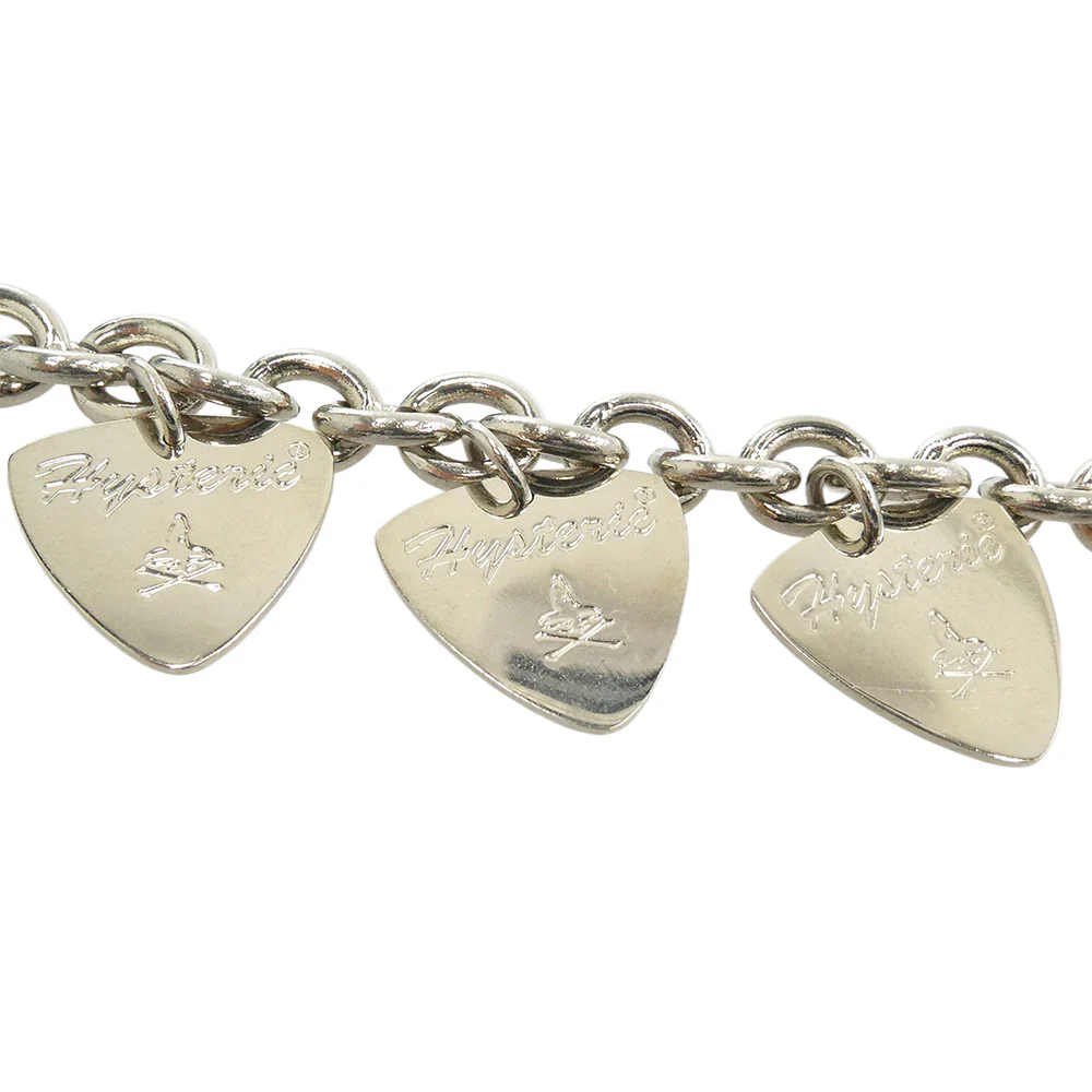 HYSTERIC GLAMOUR ヒステリックグラマー 01221QA01906 5連 ピック ブレスレット シルバー系【中古】 - Image 6