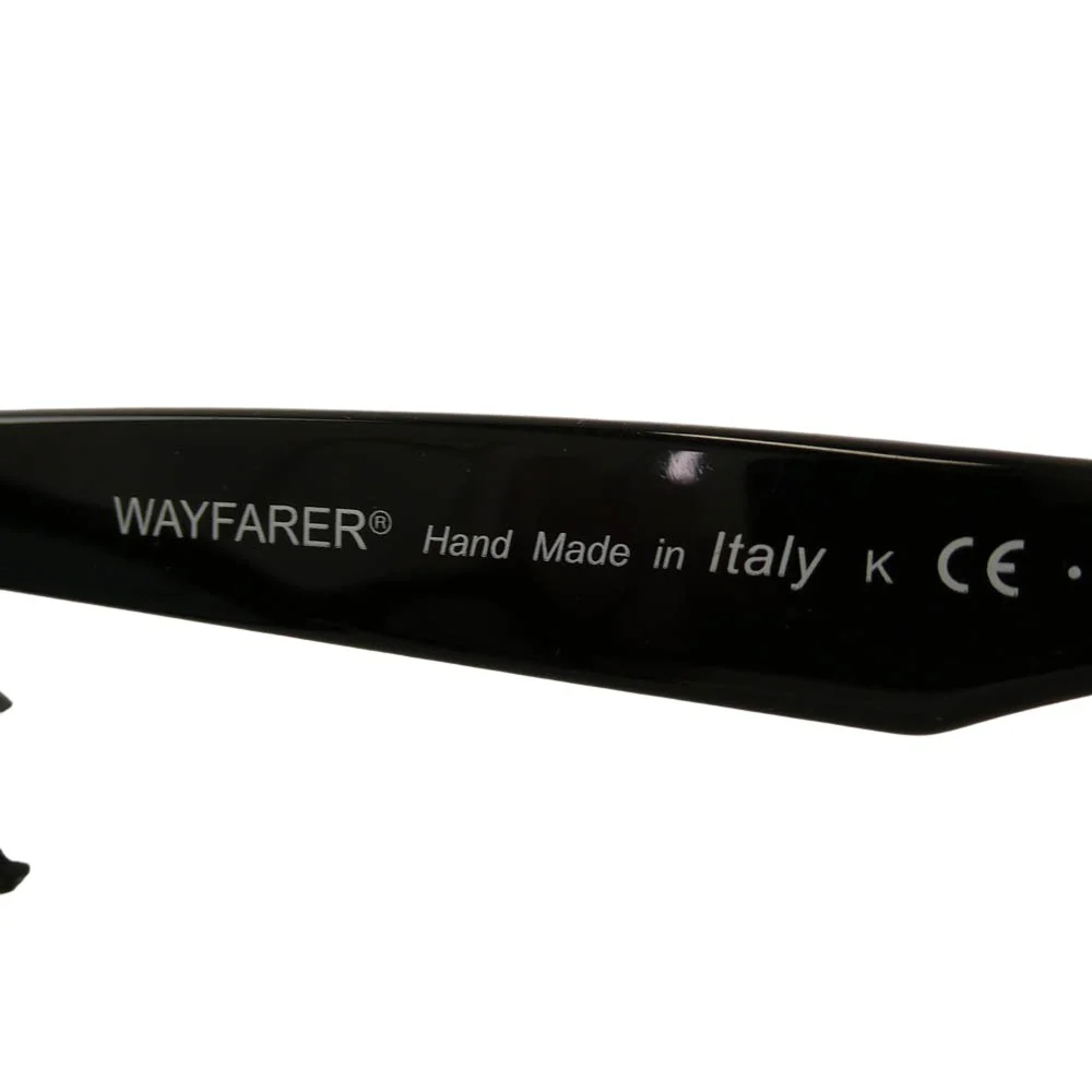 Ray-Ban レイバン RB2140-F ORIGINAL WAYFARER CLASSIC ウェイファーラー サングラス ブルーグレーレンズ ブラック系 52□22【中古】 - Image 4