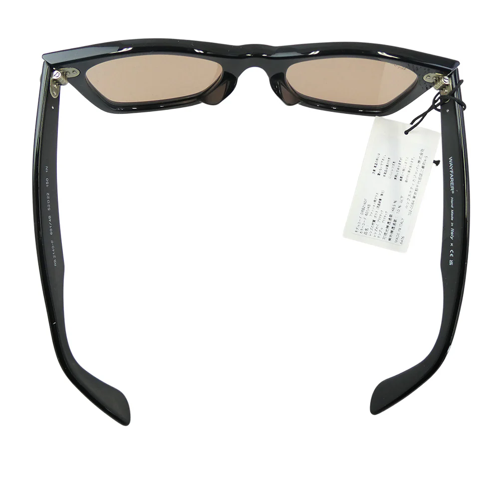 Ray-Ban レイバン RB2140-F ORIGINAL WAYFARER CLASSIC ウェイファーラー サングラス ピンクレンズ フレーム:ブラック系 52□22 150【中古】 - Image 7