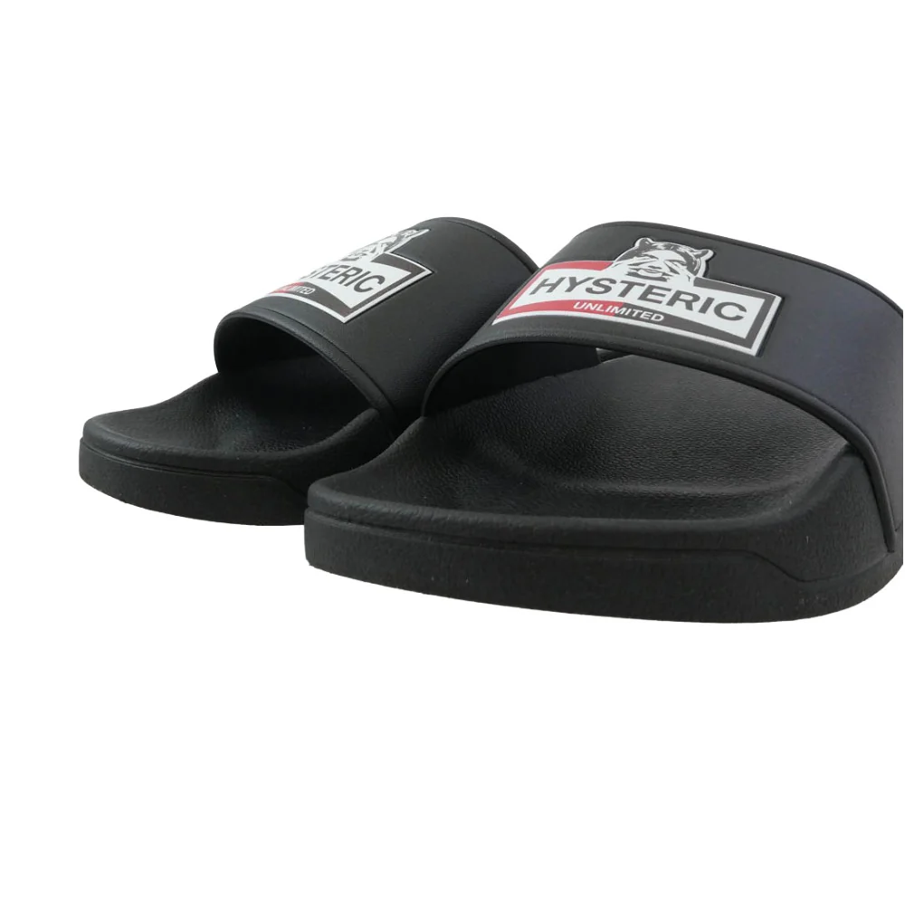 HYSTERIC GLAMOUR ヒステリックグラマー 02241QS02496 UNLIMITED スライダー サンダル ブラック系 43 (27cm)【美品】【中古】 - Image 4