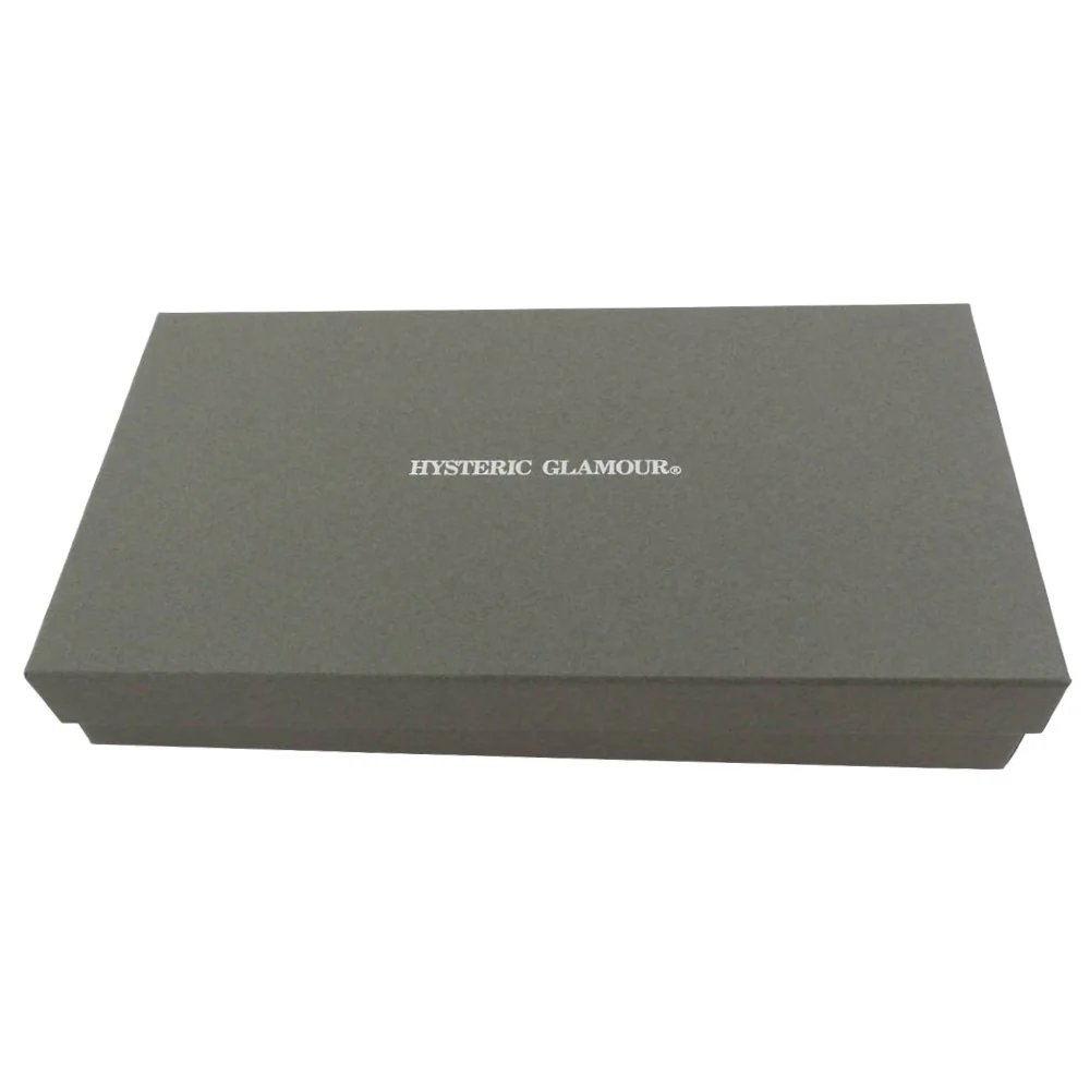 HYSTERIC GLAMOUR ヒステリックグラマー 0142QG04996 スタッズ ロゴ レザー 長財布 ブラック系【中古】 - Image 7
