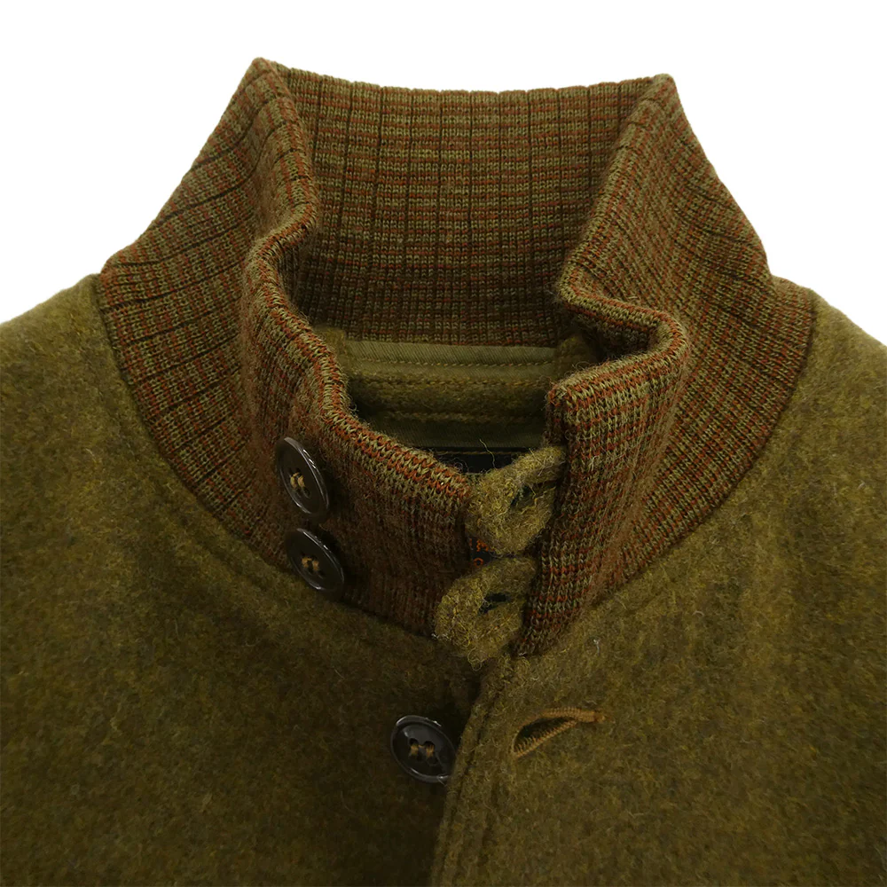 Buzz Rickson's バズリクソンズ BR15589 AVIATION ASSOCIATES WOOL A-1 JACKET ウール ジャケット モスグリーン系 38【極上美品】【中古】 - Image 3