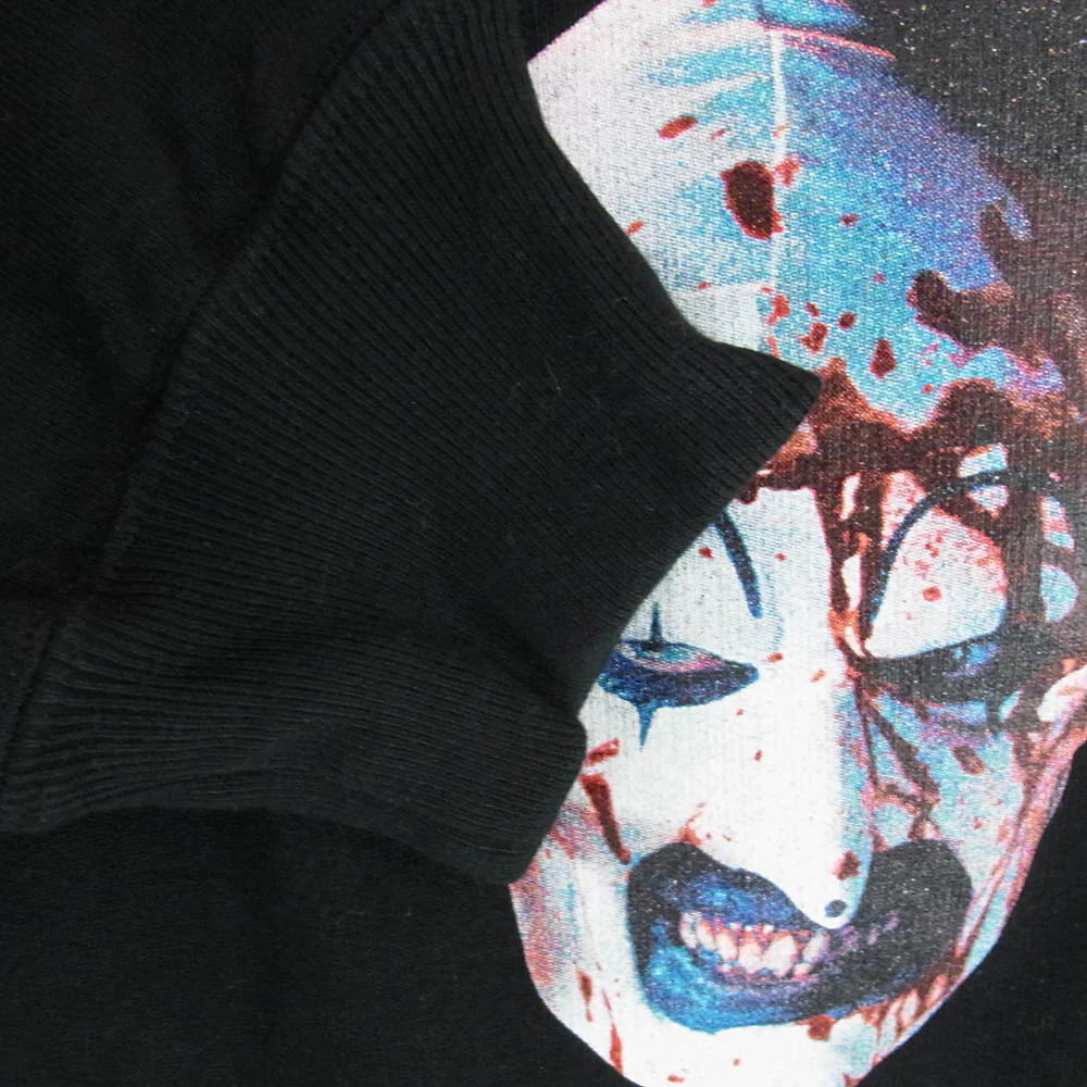 WACKO MARIA ワコマリア Terrifier Heavy Weight Sweat Shirt テリファー ヘビー ウェイト スウェット シャツ トレーナー ブラック系 M【中古】 - Image 4