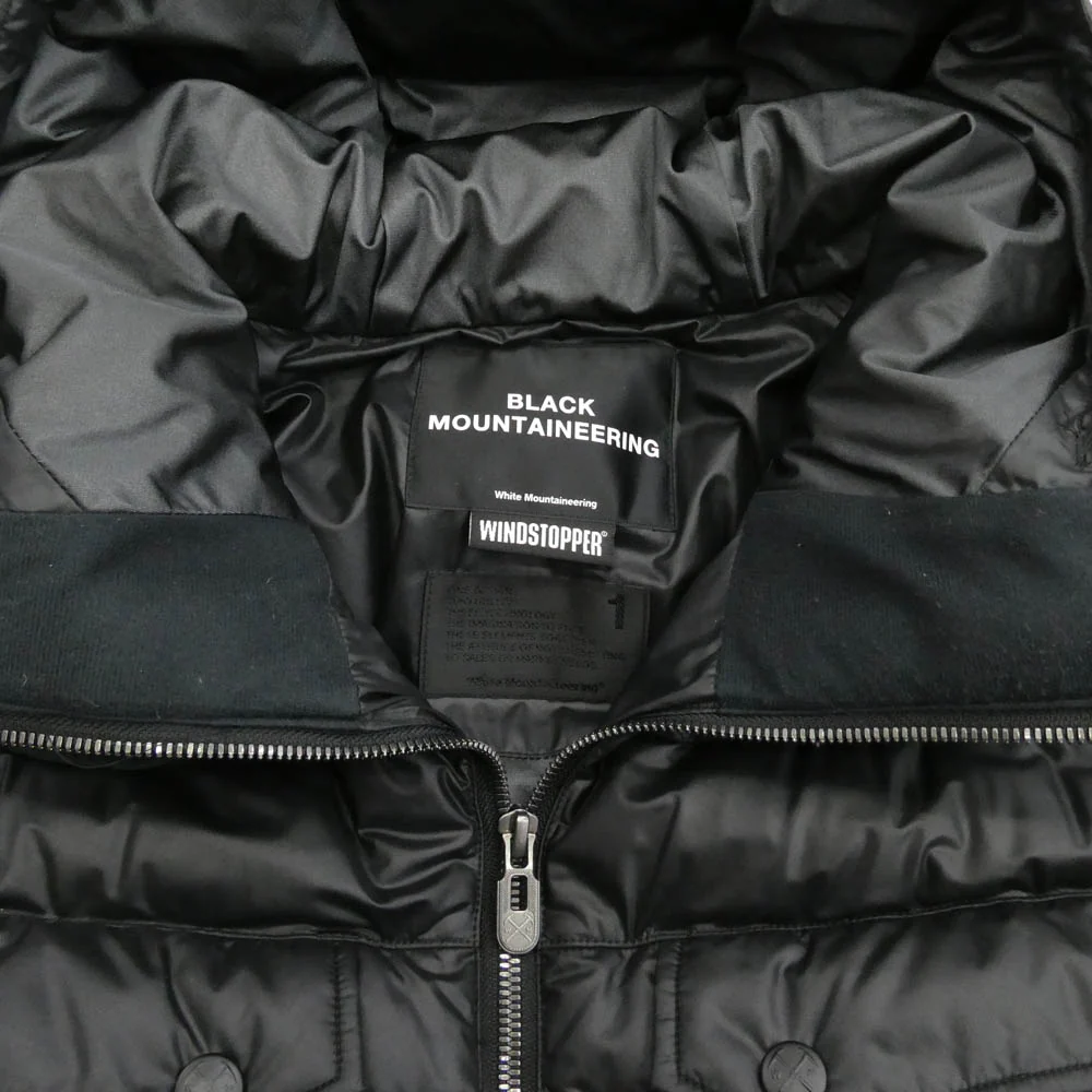 WHITE MOUNTAINEERING ホワイトマウンテニアリング 15AW WM1573239 BLACK ブラックマウンテニアリング ダウン ジャケット ブラック系 1【中古】 - Image 3
