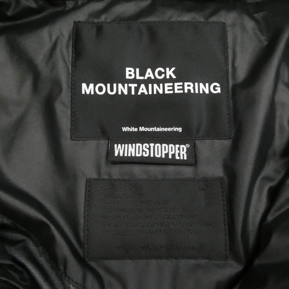 WHITE MOUNTAINEERING ホワイトマウンテニアリング 15AW WM1573239 BLACK ブラックマウンテニアリング ダウン ジャケット ブラック系 1【中古】 - Image 4