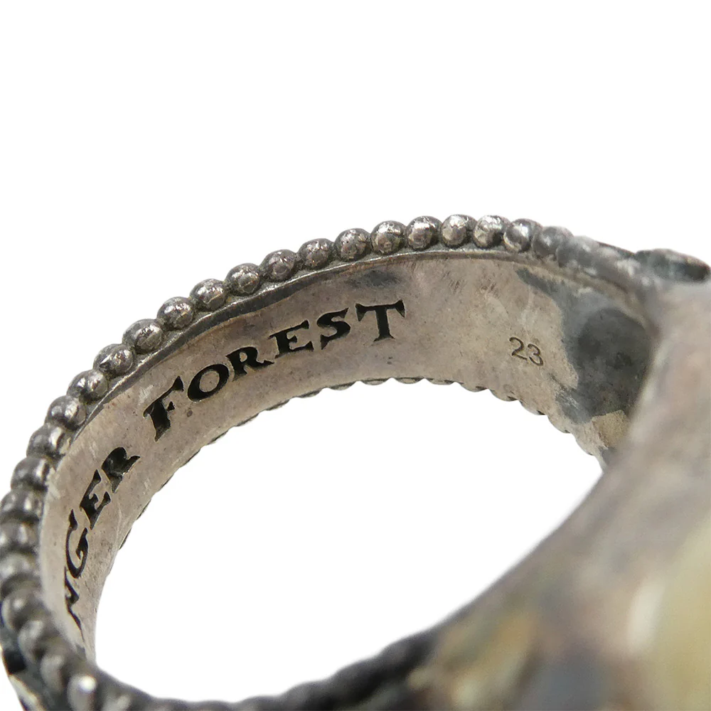 GUCCI グッチ anger forest アンガーフォレスト ブルヘッド エナメル加工 アニマル リング マルチカラー系 22号【中古】 - Image 7