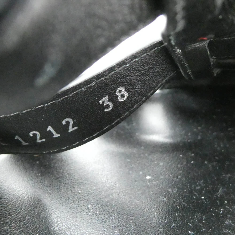 LOUIS VUITTON ルイ・ヴィトン 1AB17J アークライト・ライン パテントレザー LVロゴ サンダル ブラック系 38【中古】 - Image 7