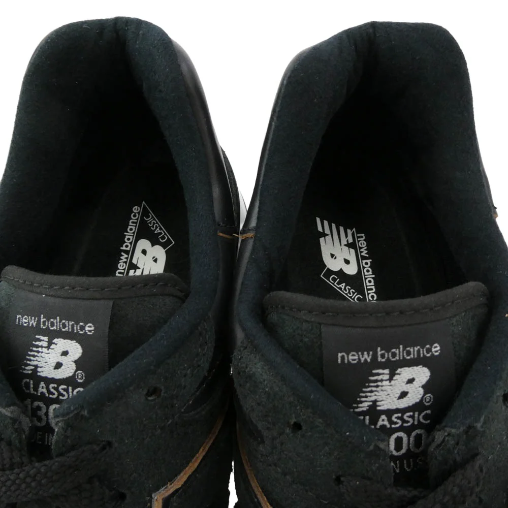 NEW BALANCE ニューバランス M1300AT スムースレザー ローカット スニーカー ブラック系 28cm【極上美品】【中古】 - Image 5