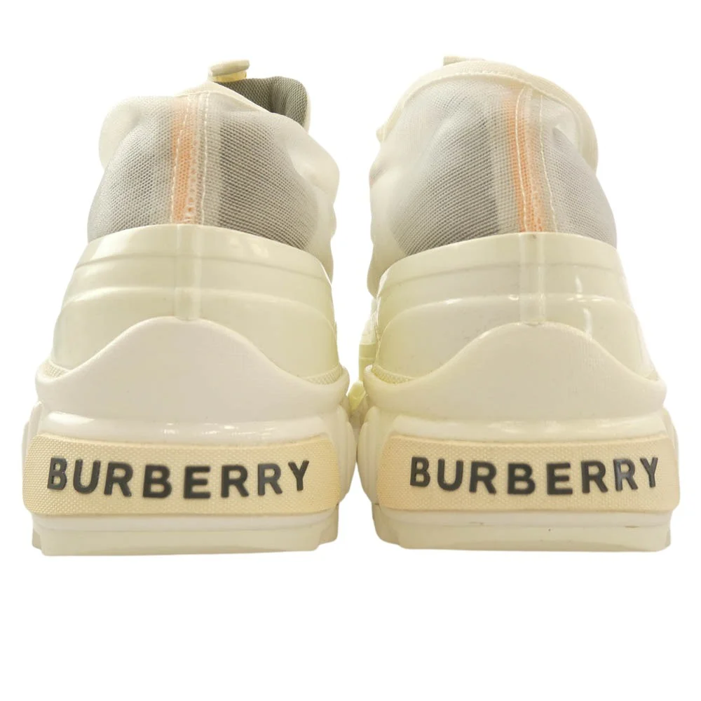 BURBERRY バーバリー 8021161 LOW TOP SNEAKERS スニーカー ホワイト ホワイト系 36【中古】 - Image 3