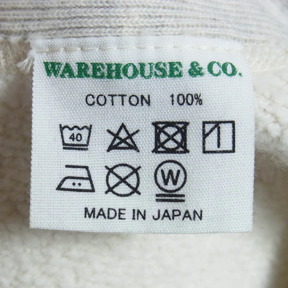 WAREHOUSE ウエアハウス LOT.484 USAFA リバーススタイル フード スウェット パーカー OATMEAL M【中古】 - Image 6
