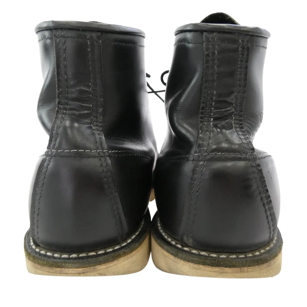 RED WING レッドウィング 8130 USA製 8130 MOC TOE BOOTS モックトゥ ブーツ ブラック系 28.5cm【中古】 - Image 3