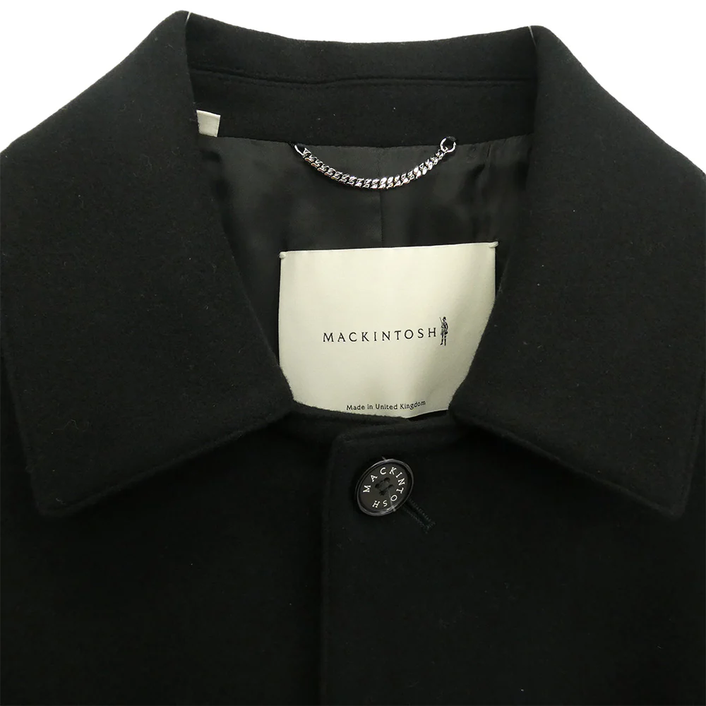 Mackintosh マッキントッシュ GM-1128F/WO 英国製 GTS HUMBIE ウール ステンカラーコート ブラック系 38【中古】 - Image 3
