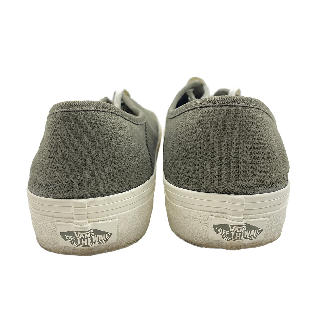 VANS バンズ 669080-0001 AUTHENTIC VR3 SF DUSTY OLIVE オーセンティック ブイアールスリー エスエフ ダスティ オリーブ ローカット スニーカー シューズ モスグリーン系 26.5cm【中古】 - Image 4