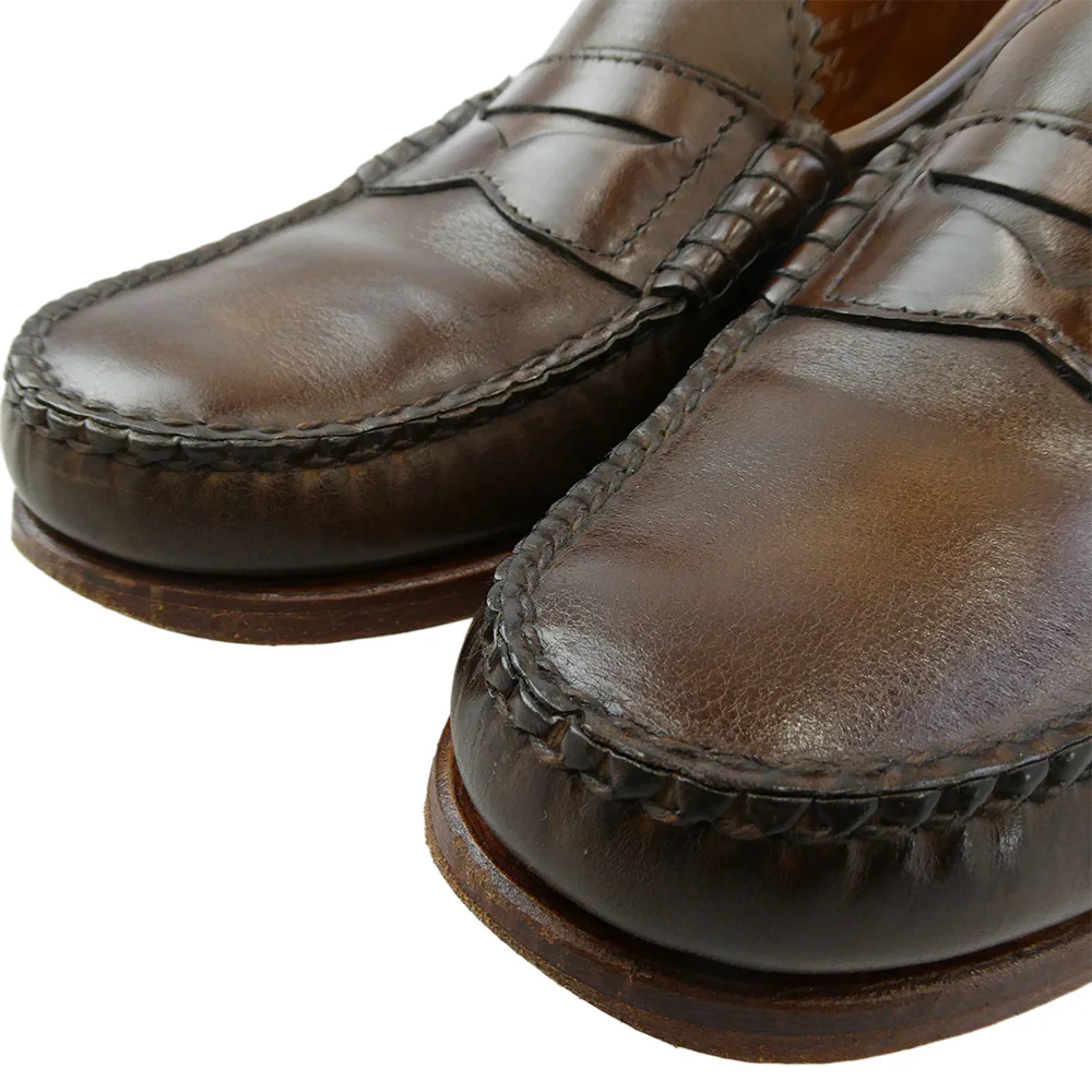 ランコート AI90657 BEEFROLL PENNY LOAFER ペニー ローファー シューズ ブラウン系【中古】 - Image 3