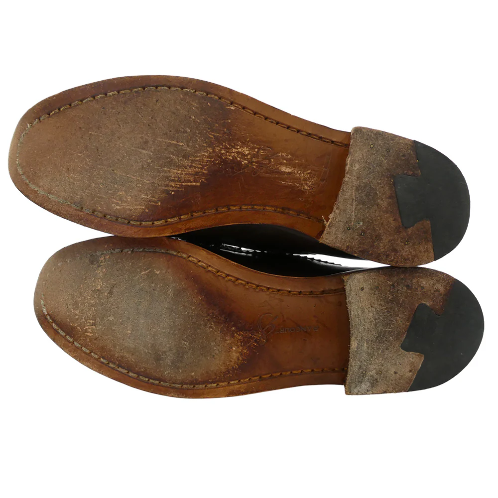 ランコート AI90657 BEEFROLL PENNY LOAFER ペニー ローファー シューズ ブラウン系【中古】 - Image 6
