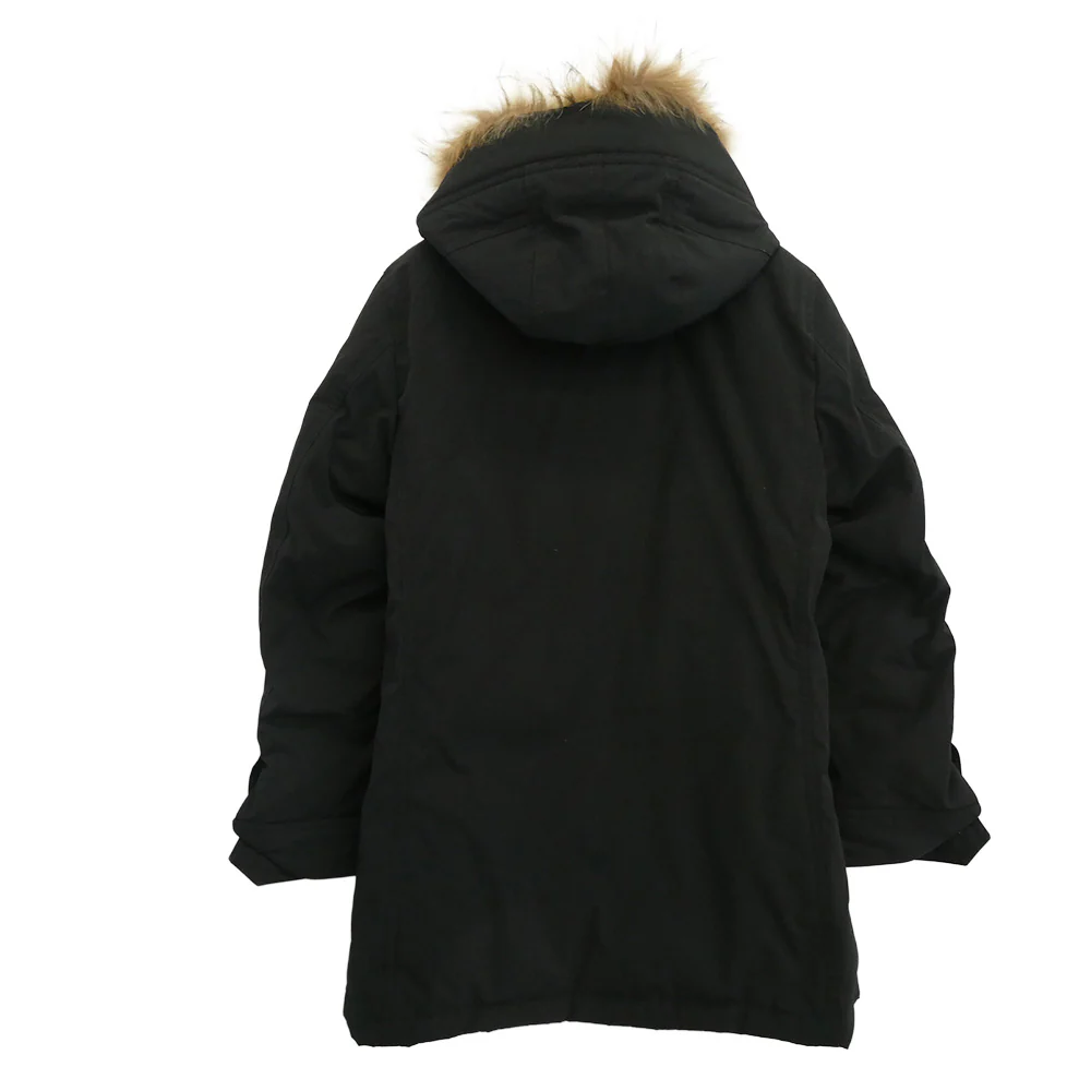 BLACK LABELCRESTBRIDGE ブラックレーベルクレストブリッジ 51F75-875-09 ファー ダウン ジャケット ファー着脱可能 ブラック系 L【美品】【中古】 - Image 2